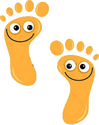 pieds heureux